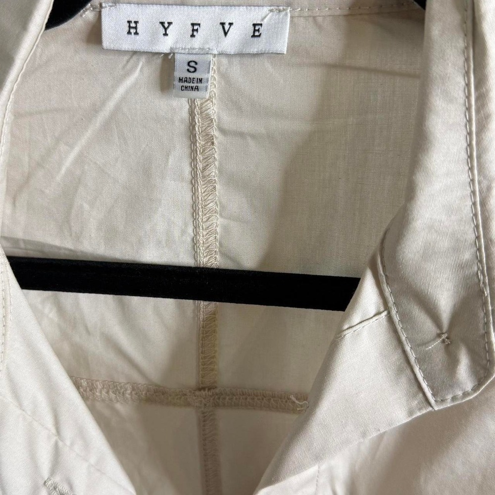 HYFVE Beige Cropped Utility Top - Picture 2 of 4